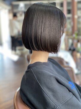 ビール 今泉店(BEER) 【BEER 山崎雄太朗】柔らかく自然な髪質改善★縮毛矯正ボブ