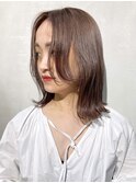 ラベンダーグレージュ_くびれヘアビタミンカラー_ba356041