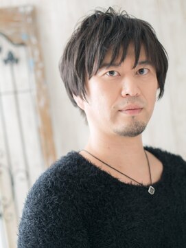 モッズヘア メン 上尾東口店(mod's hair men) スタイリングでキマルマットブラウンショートR上尾