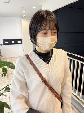 プリュム(plumu.) 顔まわりミニマルbob