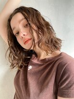 プネル(punel)&nbsp;ロングボブ/くるくるスタイル