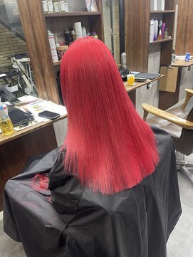 ラフ(LAFF) #バレイヤージュ#グレージュカラー#ボブウルフ#ココアベージュ