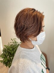 【Gift.hair&spa】くせ毛風ショート