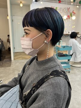 ロミー 本厚木(ROMMY.) ノンジアミンカラー/メンズライク/メンズスタイル