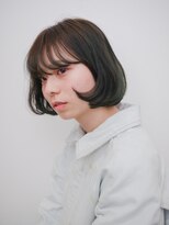 トゥコ(tuco)&nbsp;クラシカルボブ　インナーカラー　ブリーチ　デザインカラー