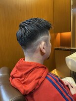 ヘアーモードキクチ 神田日銀通り店&nbsp;ラインアート　スキンフェード