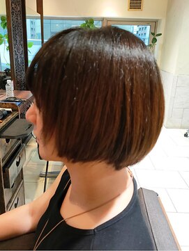 ヘアリゾート粋 ティガ 池袋店(tiga) ショートボブ/艶髪/ショコラブラウン