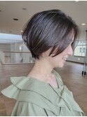 前髪長めショート/ショートカット/ショートヘア/20代/30代/40代