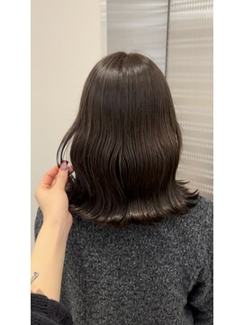 シェノン フェム 名古屋 名駅店(CHAINON×FeM#) オリーブベージュ/Oliveカラー/くびれスタイル/髪質改善カラー