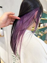 エミス バイ メルト 吉祥寺(emis by melt)&nbsp;【堀惠】インナーカラーイヤリングカラー髪質改善顔周りレイヤー