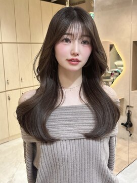 グロー 大宮(GLROW) 韓国風イメチェン美髪ワイドバングレイヤーカット韓国ヘア大宮