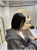 パツッとボブ×美髪矯正!【福田れん】