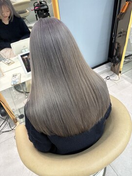 ロンドルピナス 小倉(Lond Lupinus) ブルーブラック/縮毛矯正/美髪のススメ/外ハネボブ/髪質改善