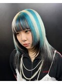 セクションカラー/デザインカラー/ブリーチカラー/原宿/表参道