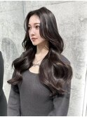 髪質改善*韓国風ブラックデザインカラー*美髪【Zina梅田】