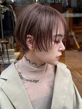 ネハス ナガオカ(nehus.nagaoka) ブリーチ/イメチェン/ホワイトブロンド/外ハネボブ/美髪