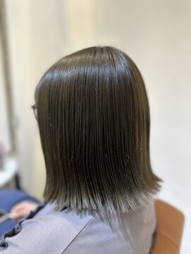 トレフル(trefle) ブリーチなし,ミントオリーブベージュ