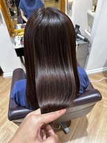 コワファースト させぼ五番街店(COIFF1RST) ピンクブラウンカラー