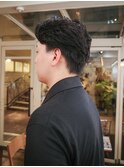 フェザーショート/スパイキーショート/ブルーブラック/江畠