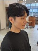 横浜★センターパートのメンズナチュラルパーマ