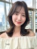 【８日～10日限定！】似合わせカット+透明感カラー+美髪トリートメント