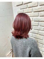 ビランチェ 池袋(bilancia)&nbsp;ハッシュカット　レイヤーカット　ピンク