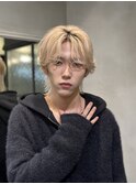 men's/メンズ/刈り上げセンターパート/フェザーパーマ/池袋