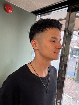 外国人風メンズカット