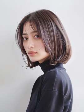 艶々ストレート×結べるボブ