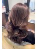 【学割◎】学生カット+コテ巻き風パーマ+極みトリートメント ￥19250⇒￥17600