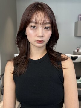 トリッカ 銀座(tricca) シースルーバング/前髪カット/韓国/髪質改善