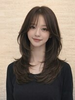 ジュノヘアージャパン 表参道(JUNO HAIR JAPAN)&nbsp;黒髪/クラゲヘアー/オリーブグレー/小顔/ココアベージュ/渋谷