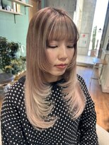 ミラシィ 稲毛(Mirashy)&nbsp;レイヤーカット×デザインカラー