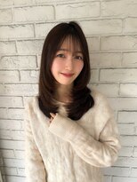 オーロ 武庫之荘店(ORO)&nbsp;韓国風レイヤー/ココアベージュ/小顔