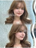 ★GLROW レイヤーカット ワンホンヘア ミディアムレイヤー