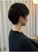丸みショートボブ