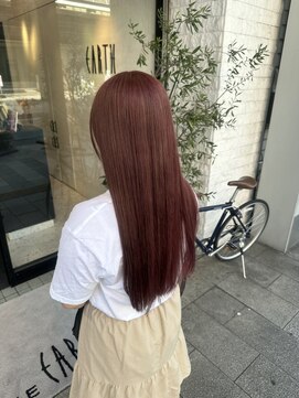 アース 岐阜店(HAIR&MAKE EARTH) ピンクカラー