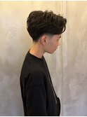 テーパーフェード フェザーショート フェザーパーマ