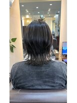 キャラ 池袋本店(CHARA)&nbsp;バッサリカットで軽めウルフカット！【ウルフレイヤー/大村】