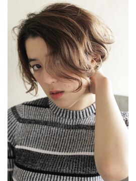 ナヌーク シブヤ(nanuk shibuya) 【nanuk】くせ毛風ヌケ感　×　ダークアッシュ