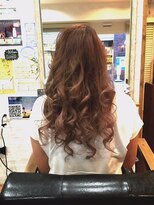 ヘアーアンドネイルサロンブルー(hair & nail salon BLUE)&nbsp;外国人風カールスタイル