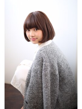 ヘアー アトリエ トゥルー(hair atelier true) true矢尾板☆小顔に見えるストレートAラインボブ☆