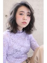 ヘアーアンドメイク シーク 吉祥寺(HAIR&MAKE SeeK)&nbsp;『とろみウェーブ』×『アディクシーアメジスト』ミディアムボブ