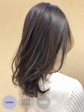 ジョエミバイアンアミ(joemi by Un ami) 《joemi 新宿》透明感で勝負したい春のラベンダーカラー　近江