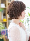 ★ラフ感♪大人かわいい小顔ワンサイドショート30代40代50代★6!