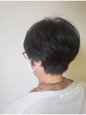 ミセス ふんわり ショートヘア