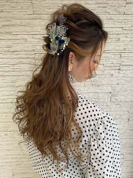 オーシャン(Ocean) [OCEAN Hair&Life藤原純] ハーフアップアレンジ☆