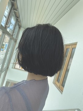 トップヘアー 中庄店(TOP HAIR fuapua) 『ゆるふわボブ』