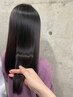 【髪質改善】ケアストレート☆天使の輪ができるツヤ髪に！