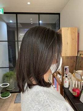 クローゼット 新宿(closet) イメチェンチェリーブラウン[髪質改善/ヘッドスパ白髪染め/新宿]